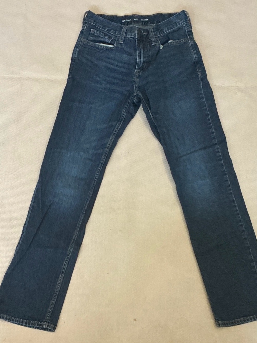 Old Navy Men's Dark Wash Straight Jeans